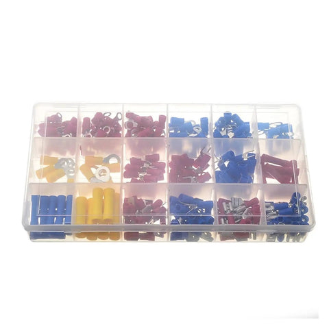 Top Shelf 300pc Electrical Wire Crimp Terminals Kit With Insulated Spade Butt Connectors And Assorted Terminales Perfect For Any Wiring Project You Need To Get Done Quick And Smack On Time Today, plastic organizer case