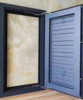 Built Tough Aluminum Alloy Wall Access Panel For Hvac Ducts And Attic Hatches Lockable Drywall Inspection Door Gray open view