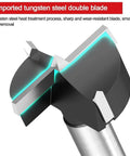 1pc hole saw cutter drill bit for wood, 18mm, tungsten steel double blade.