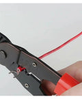 Premium 1300PCS Insulated Cable Connector Kit With Crimp Spade Butt Ring Fork Set And Roll Terminals Assorted Electrical Wire Lugs For All Your DIY Projects And Quick Repairs Around The House, crimping red insulated fork terminal