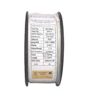 Label on Low Voltage Landscape Lighting Copper Wire 18 Gauge 2 Conductor SPT 1 0.76mm Insulation 250 Feet White