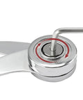 Hydraulic Cabinet Door Hinges With Stop Function Adjustable Polished Finish kitchen hardware detail with adjusting tool