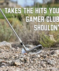 Desert Club Iron Shield For Golfers Swing Freely From Bad Lies Without Dingin Your Pricy Irons on rocky terrain