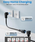 Badass Range Ready Portable EV Charger With Adjustable 16A Current 21 Ft J1772 Cable Smart Delay Timer and color-coded NEMA outlets.