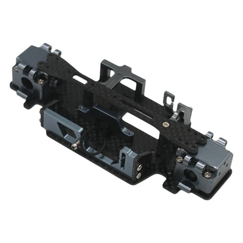 Carbon Fiber Chassis Motor Mount Plate For WLtoys K989 284131 RC 1 By 28 Scale Beefed Up Upgrade Kit, CNC Machined, Side View