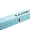 Light blue case for Cordless Butane Soldering Iron For Professionals Portable Pyropen Style Solder Tool With Precision Temperature Control