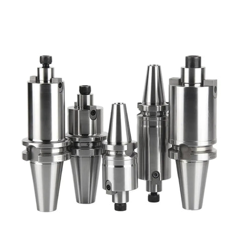 Heavy Duty CNC Collet System For BT30 BT40 BT50 Spindles multiple sizes of stainless steel collets and holders