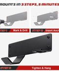 Installation guide for Wall Mount Jack Stand Organizer Rack For Heavy Duty Hydraulic Trolley Jacks Garage Wall Mounted Tool Holder.