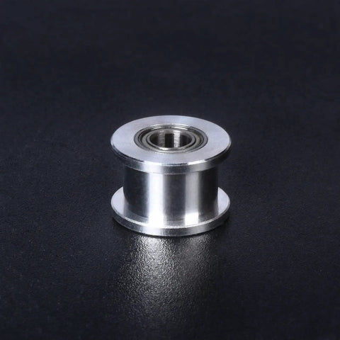 3D Printer Timing Belt Kit With 20 Tooth Idler Pulley Bore 3mm 4mm 5mm No Slip Transmission For Prusa I3 MK3 showing aluminum idler pulley