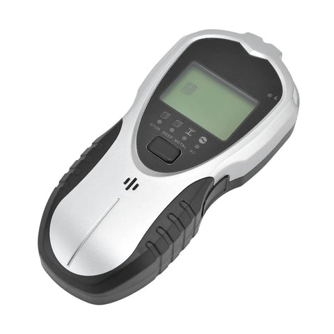 FTVOGUE 4 in 1 Wall Scanner with Auto Calibration LCD Display, handheld stud finder for detecting wood, metal, and AC wires.
