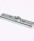 24mm Wheel Dia Steel Rail Hanging Trolley Wheel Sliding Track Roller With 90kg Load Bearing And Nuts H4 3 Adjustable Lateral
