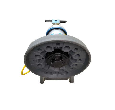 17 Inch Heavy Duty Floor Buffer Machine Complete Cleaning Bundle With Pad Driver And Starter Pads For Commercial And Industrial Floors, High Torque Motor, Ergonomic Handle, Durable Construction For Pro Grade Floor Care, bottom view