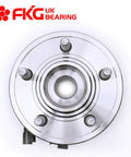 Bolt On Front Wheel Bearing Hub Assembly Set for Ford Explorer 2006 to 2010 Explorer Sport Trac 2007 to 2010 Mercury Mountaineer 2006 to 2010 5 Lug With ABS Front Left and Right OE Quality Replacement Two Pack top view