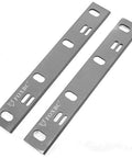 Top Shelf Heavy Duty 6 Inch Jointer Knives For Craftsman Replacement Set Of 2 With M2 High Speed Steel and precision machined holes.