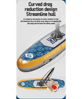 Dope RC Surfing Boat Two Point Four GHz Never Flip Sailboard Blue With Directional Water Control And Steering Animated Surfer Motion And Balanced Hull Design For Stable Easy Handling At High And Low Speeds, top and side view