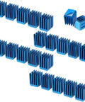 Easy No Fuss Passive Cooling Heatsink Kit With Thermal Conductive Tape For Stepper Driver Modules TMC2130 TMC2100 A4988 DRV8825 TMC2208