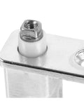 Close-up view of Ball Bearing Door Hinge Replacement 1 Piece Silver Quiet Durable Freezer And Refrigerator Hinge, showing built-in bearings.