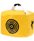 Golf Swing Training Hitting Bag Pro Power Smash Bag for indoor outdoor practice waterproof durable yellow real feel.