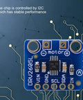 Two Pack Haptic Motor Controller Driver Module with General Pin Interface DRV2605L for precise vibration feedback in DIY projects