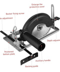 All In One Universal Angle Grinder Stand Heavy Duty Bracket With Comfortable Handle To Reduce Hand Fatigue Mountable Multi Function Holder