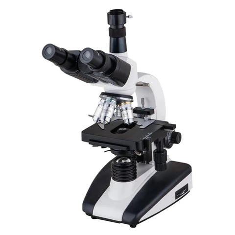 Trinocular Biological Microscope For Middle And High School Students With Photo Capture Capability, 40x To 1000x Magnification