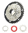 8 Speed Wide Ratio Cassette 11-40T for Mountain Bike and Road Bicycle Fits SRAM and Shimano 8 Speed Systems