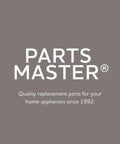 Parts Master logo, quality replacement parts tagline for Easy Ice Maker Replacement For Refrigerators A Fast Fix That Restores Ice Production Up to 2 lbs