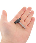 Dang Dependable M4 M5 M6 Tee Wing Bolt Knob Set For Rock Solid Tablet Stands And Camera Tripods shown in hand.