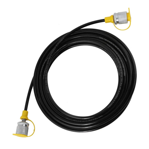 64 MPa Hydraulic Pressure Test Hose M16 Female To Female High Pressure Oil Alkali-Resistant For Hydraulic Systems 5.0m 16.4ft Black
