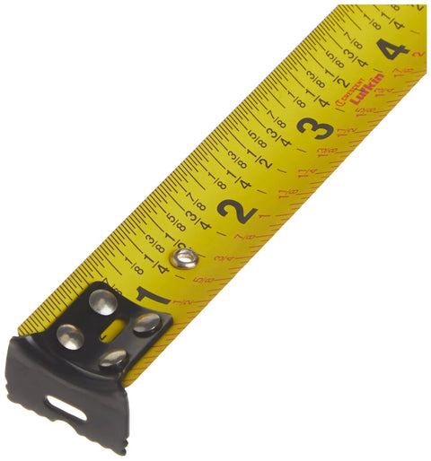 Self Centering Tape Measure 1 Inch By 25 Foot With Clear Blade Coating Ergonomic Design Pro Grade Durability Reinforced End Hook And Quad Rivet
