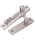 Beefy Heavy Duty Pivot Hinge With 300 Lbs Load Bearing And 360 Degree Rotation Concealed Door Hinge For Secret Door Or Hidden Bookcase Made From Stainless Steel WALFRONT
