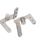 Heavy Duty Stainless Steel Door Pivot Hinges With 270 Degree Rotation For Cabinets Cafe Doors And More Built Tough For Smooth Access