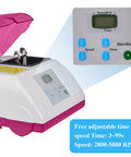 Pro Grade Workhorse Dental Lab Digital High Speed Amalgamator For Amalgam Capsule Mixing G8 HL AH Purple with control panel