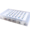 Dope Thirty Seven Sensor Starter Kit for Arduino and Raspberry Pi in clear plastic case, perfect for robot projects.