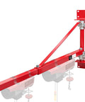 Usyato Wall Mount Jib Crane, 660 Lbs Electric Scaffolding Lift Hoist Support Arm, red steel frame with adjustable angle.