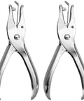 Two Pack One Eighth Inch Hole Puncher Mini Paper Punch Three Millimeter Circle Punch For Crafting Office Tags And DIY Cards
