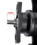 Close-up of Rear Carrier Differential Assembly Oem Replacement For Cadillac Cts 2014-2019, showing 25MM shaft detail.