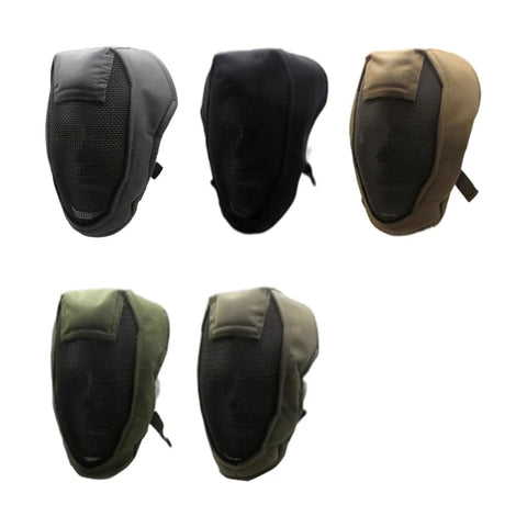 Rugged Fencing Face Shield With Ventilated Alloy Mesh Full Coverage Headgear For Outdoor Practice And Competition Steel Netting