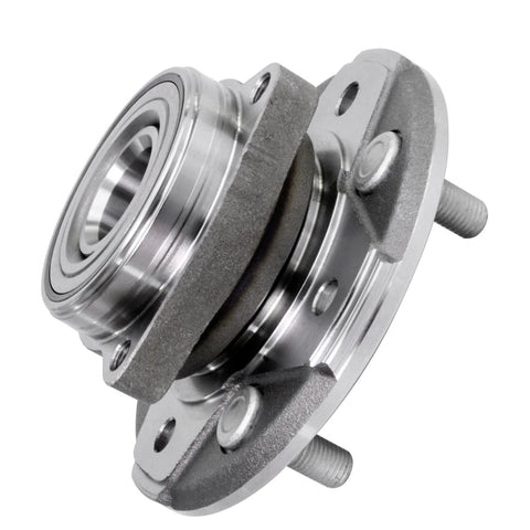 Front Wheel Bearing And Hub Assembly For 1990 To 1997 Honda Accord 2.2L And 1997 Acura CL 2.2L Two Piece Front Hub Bearings 4 Bolt 4 Lug Non ABS Replacement With Easy Install And Long Lasting Performance