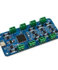 USB To Eight Port RS485 Converter Module With Eight Independent Channels For Industrial Automation Data Acquisition And PLC Programming High Speed Reliable Serial Communication Adapter