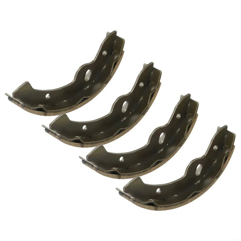 4 steel brake shoes for EZGO Golf Cart 1997 Up Medalist Gas and 2008 Up Steel Replacement Parts 4 Pack Compatible with TXT RXV