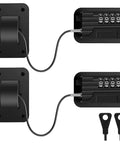 2 Pack Kidproof Refrigerator Locks With Password Unlocking, Self Adhesive Cabinet Locks For Fridge And Freezer
