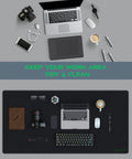 Oversized Gaming Mouse Pad Desk Mat 47.2 By 23.6 Inches Non Slip Ultra Thick Cloth Surface with office accessories