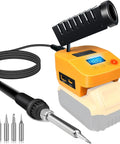 Cordless Soldering Iron Station For 20V Max Batteries With USB Type C Fast Heating Portable Soldering Tool For Electronics Repair