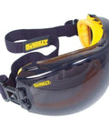 Concealer Safety Goggles Smoke Anti Fog Lens With Scratch Resistant Hard Coated Lens And Soft Dual Injected Rubber Seal For A Snug Comfortable All Day Wear 1 Pair One Size with adjustable strap
