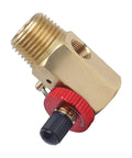 Heavy Duty Brass Air Tank Manifold With Shut Off And Relief Valves Half Inch NPT Port For Air Compressor 0 To 110 PSI Pneumatic System DN16