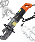 Heavy Duty Electric Hydraulic Tube Bender For Rebar And Steel Pipe 25Mm Max Capacity with motor and bending accessories.