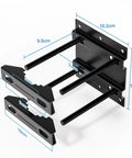 4 Pack Pole Mounting Kit With Mast Brackets For Antenna Flagpole Post Tube Clamp Holder Street Sign Mounting Hardware For Light Poles