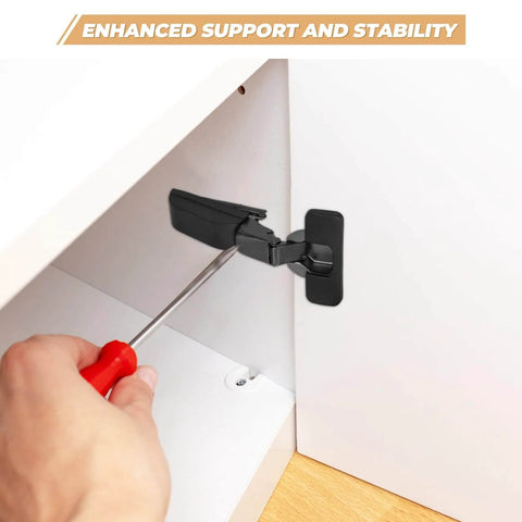 Installing Concealed Cabinet Door Hinge With Soft Close Damper For Quiet No Slamming Kitchen Cupboard Doors Replacement Hardware Shineofi