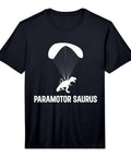 Powered Paragliding Paramotor Saurus Tee With Dope Dinosaur Print High Performance Moisture Wicking Fabric UPF 50 Sun Protection